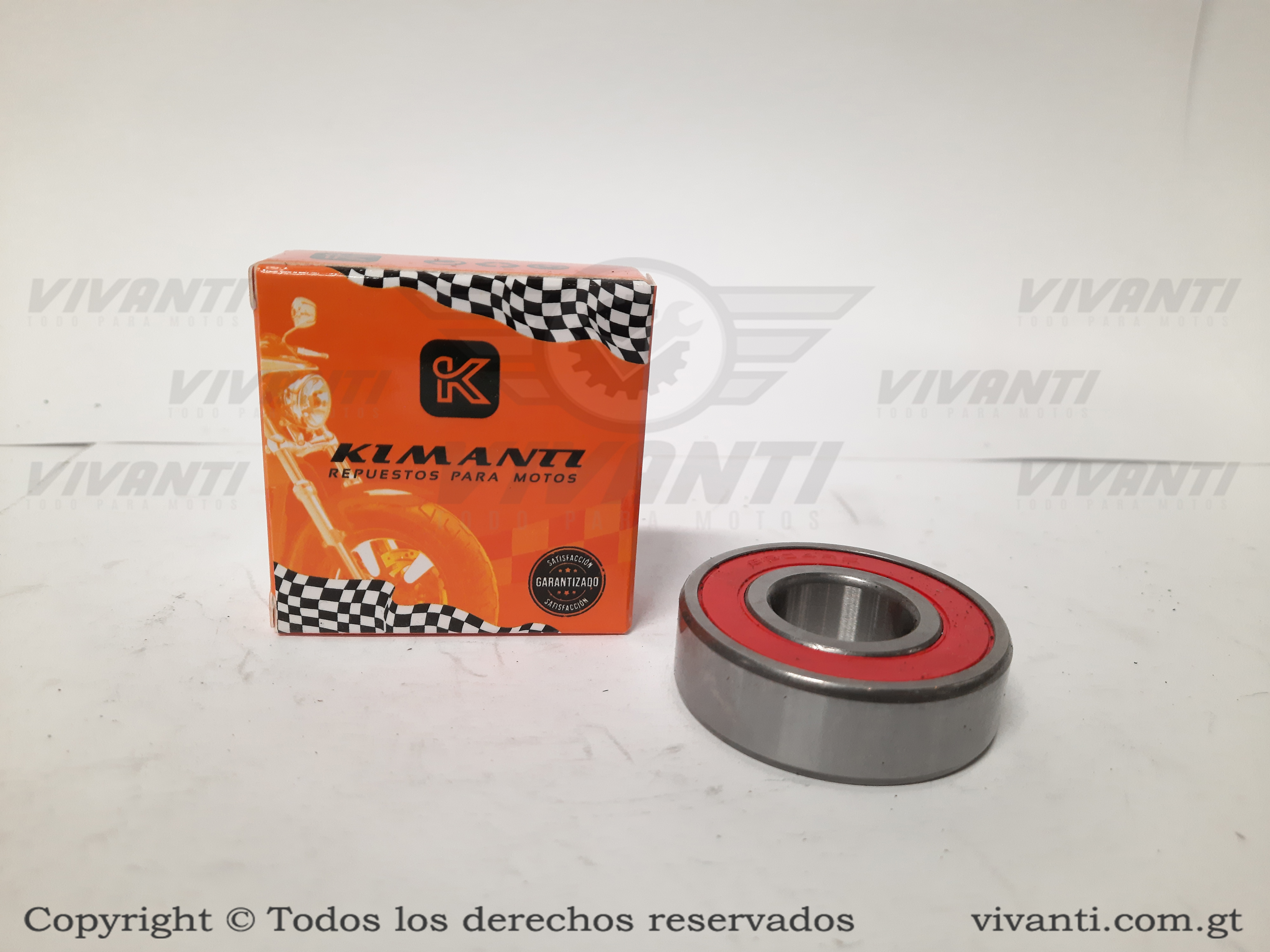 [CSH-8] Cojinete Sello De Hule 6204