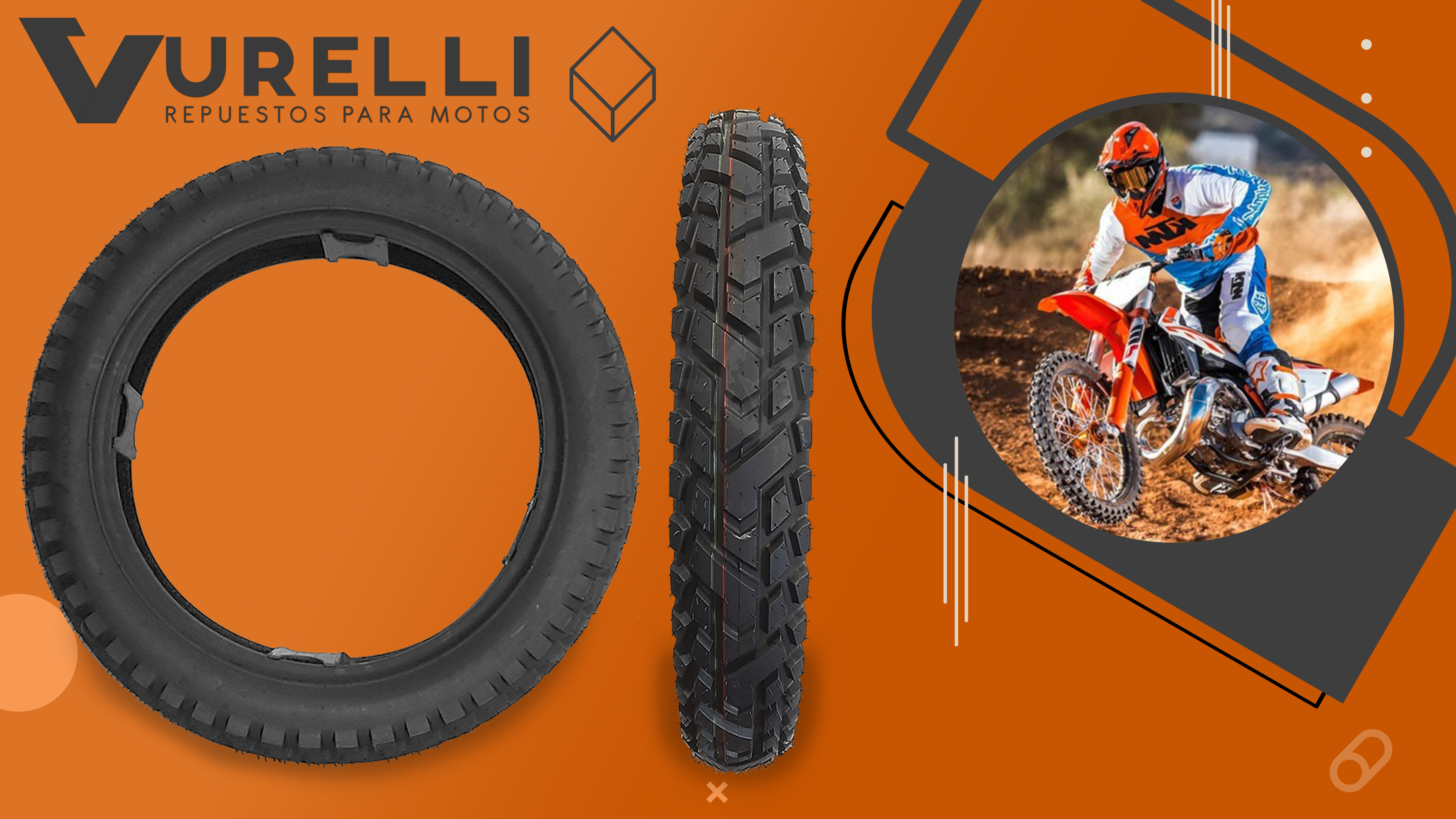 Llanta 110-90-16 (8 PR)