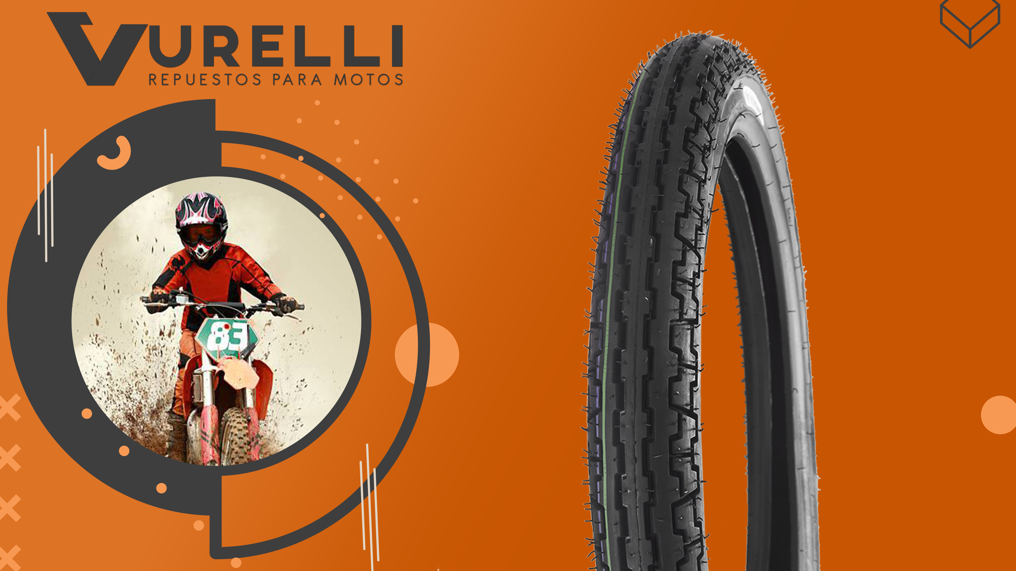 Llanta Sport TT 2.75-18 (8 PR)