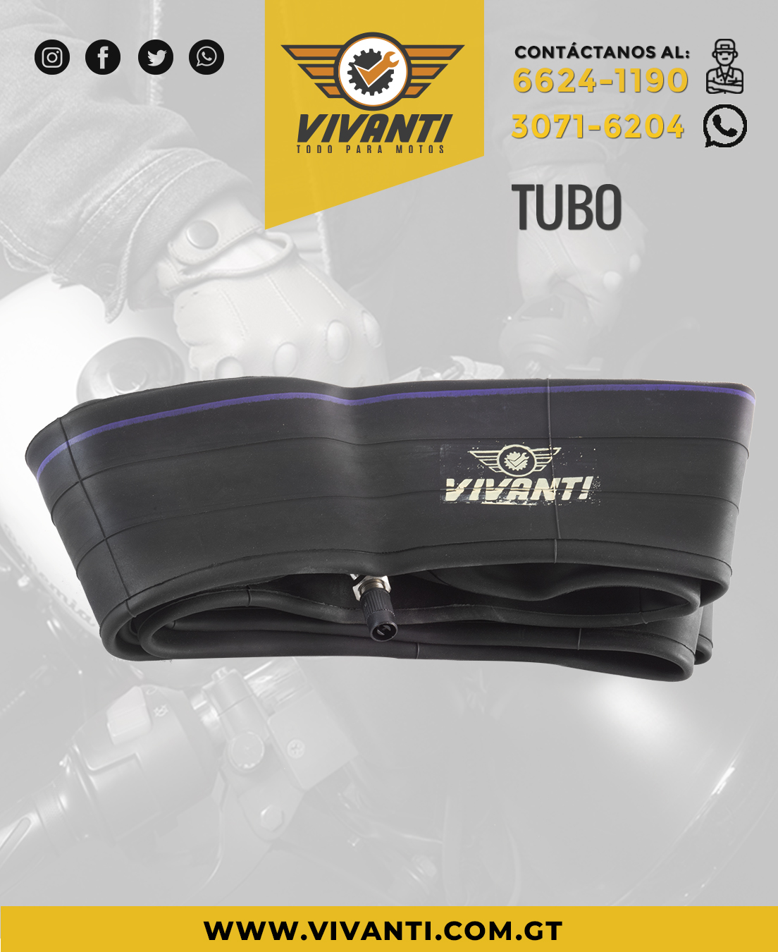 Tubo 275-300-21 Avatar 200-Italika DM 200