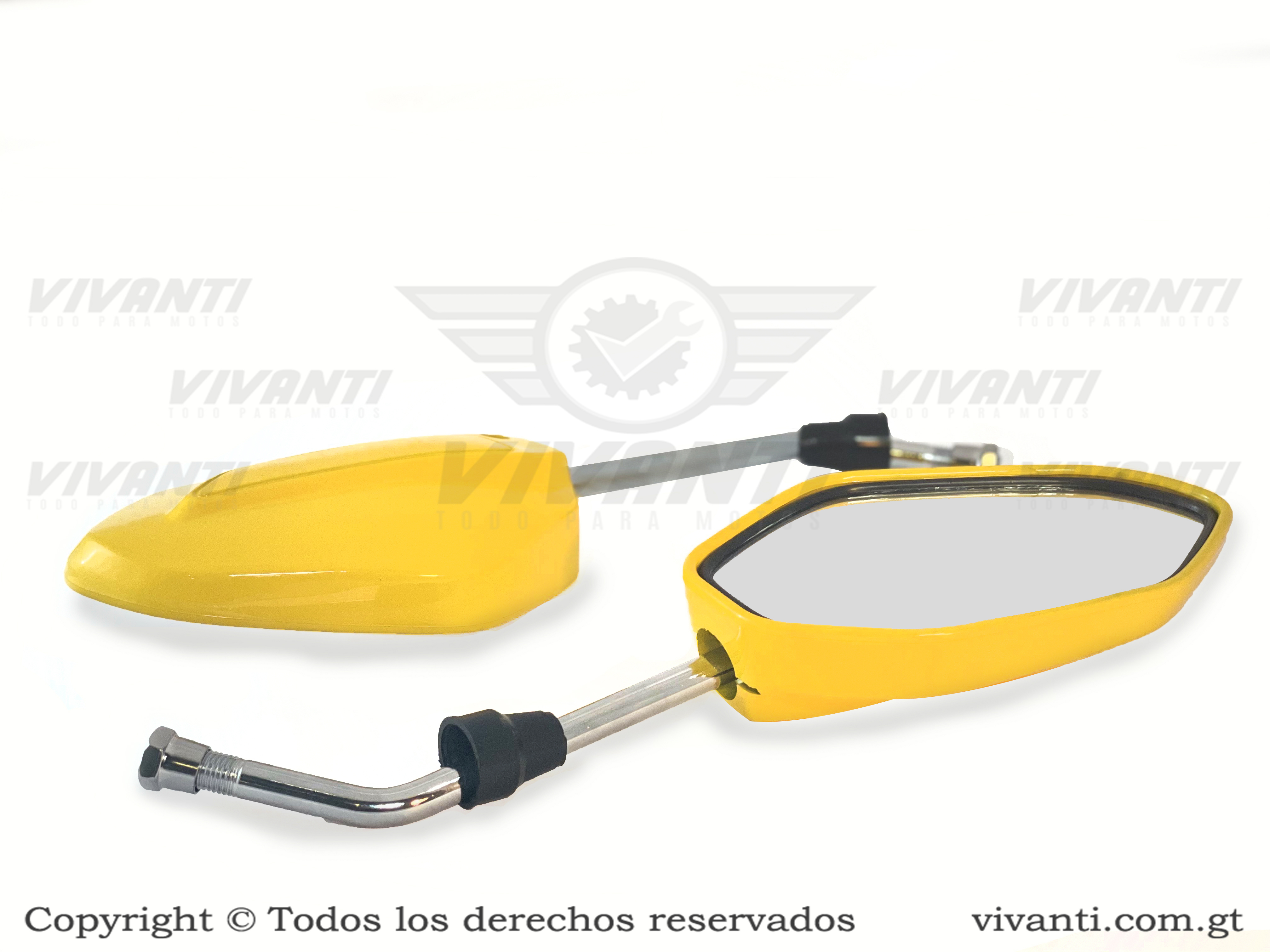 Retrovisores Navi Amarillo