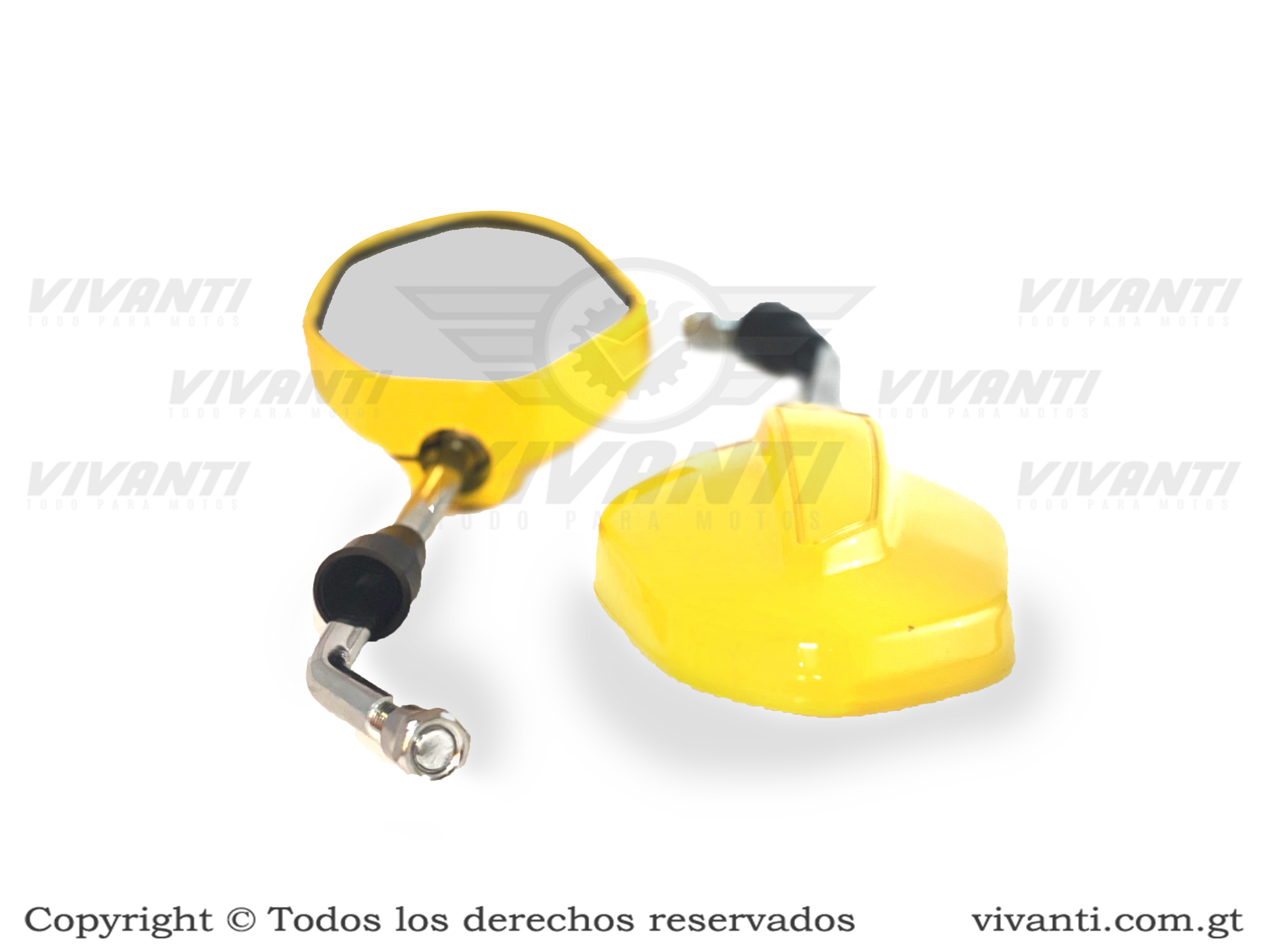 Retrovisores Navi Amarillo