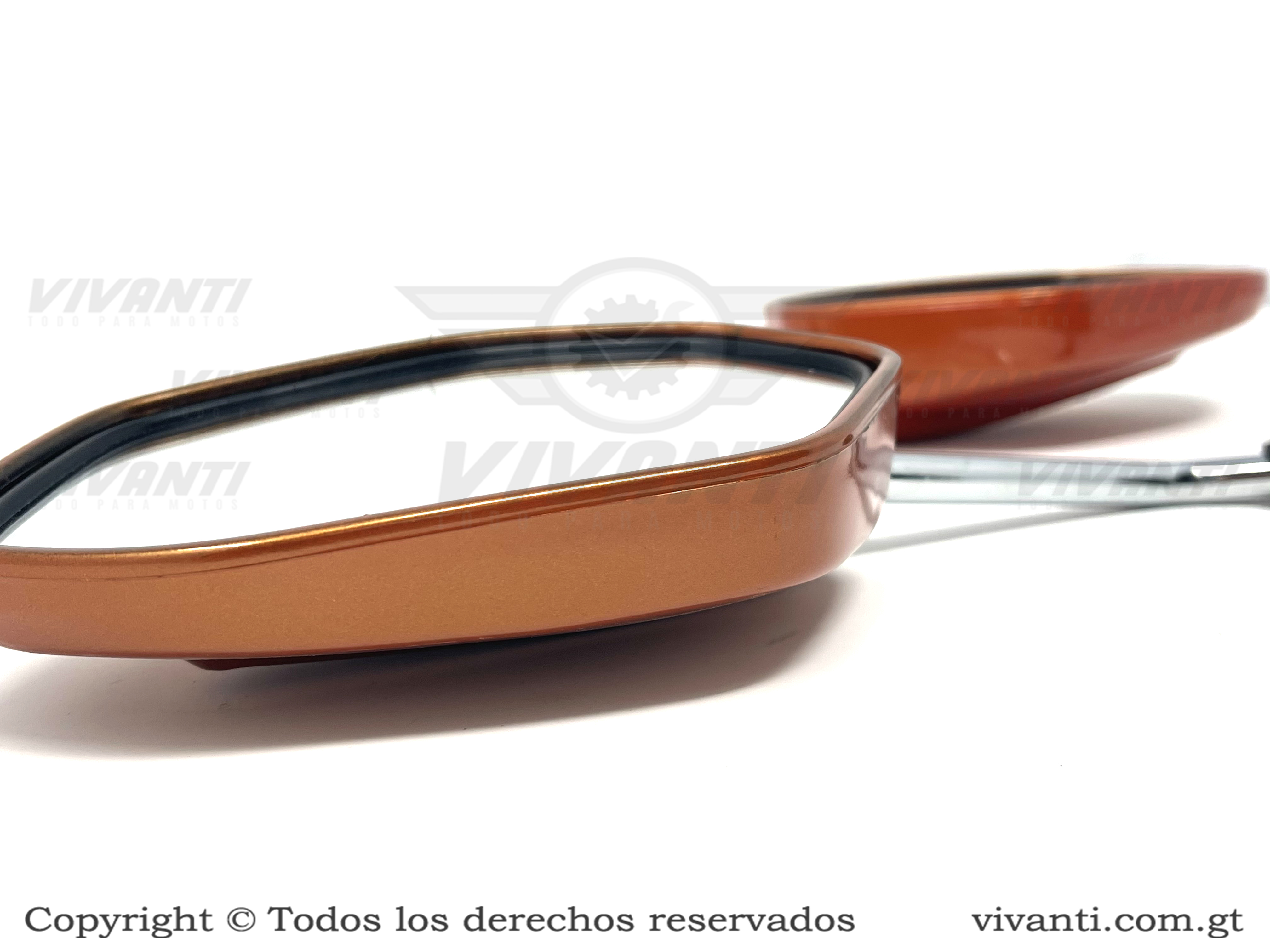 Retrovisores Navi Anaranjado