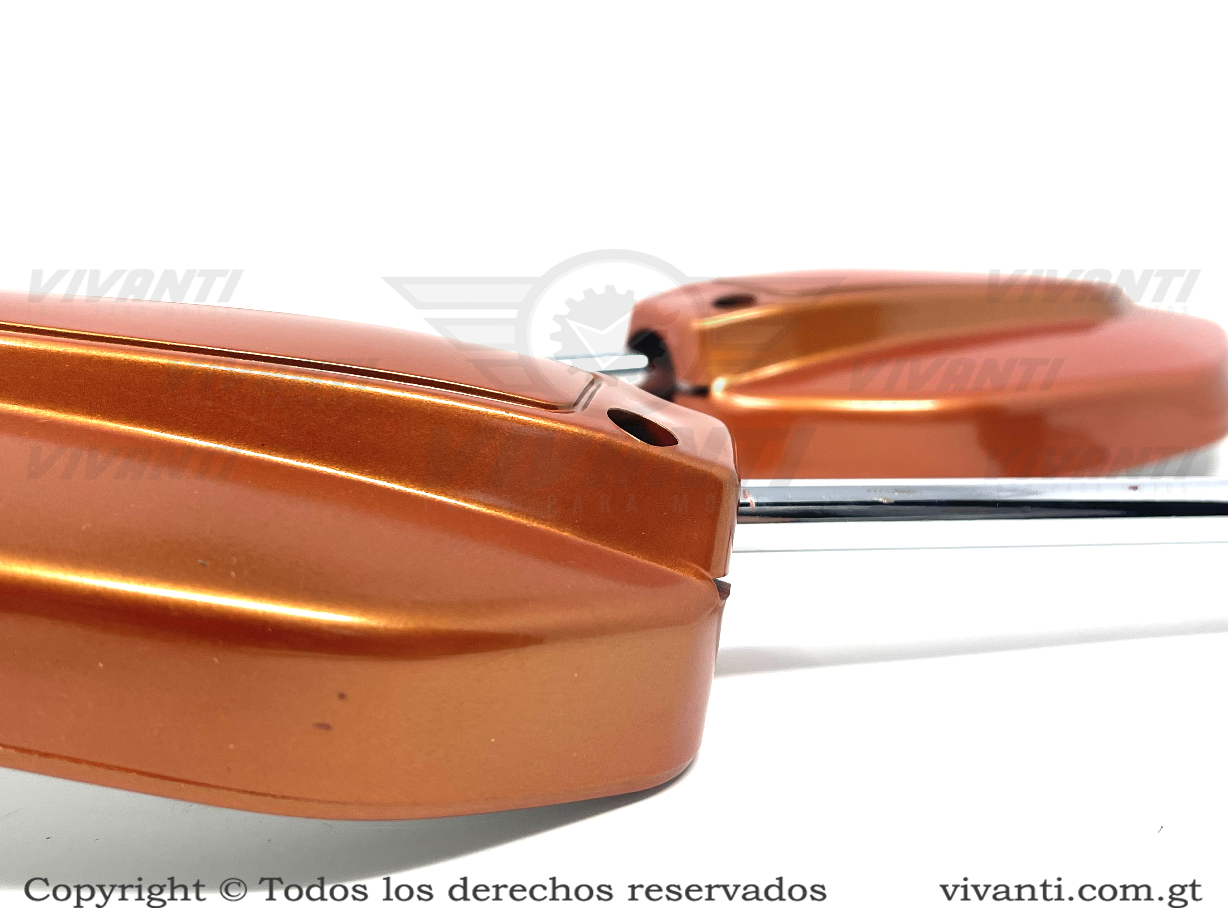 Retrovisores Navi Anaranjado