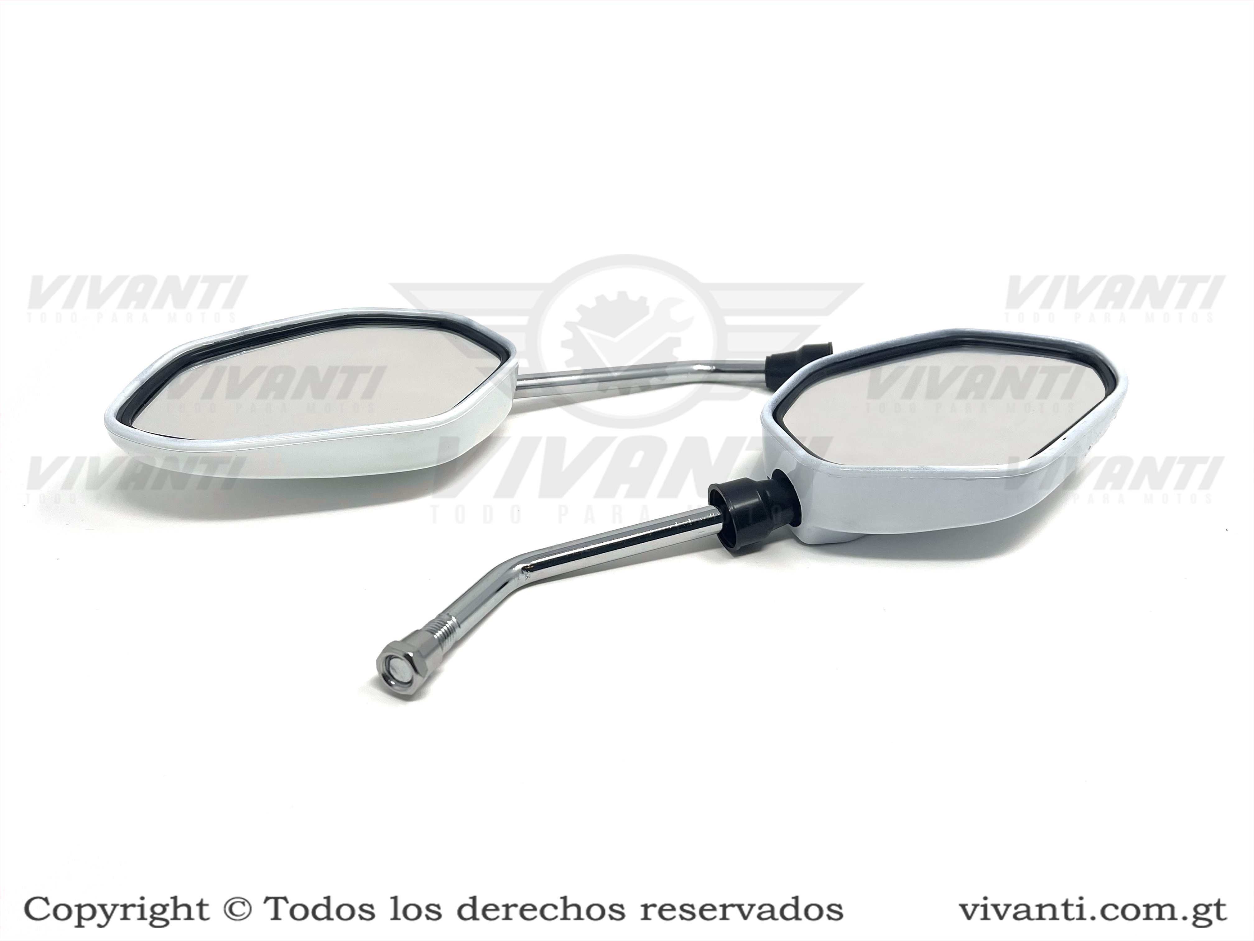 Retrovisores Navi Blanco