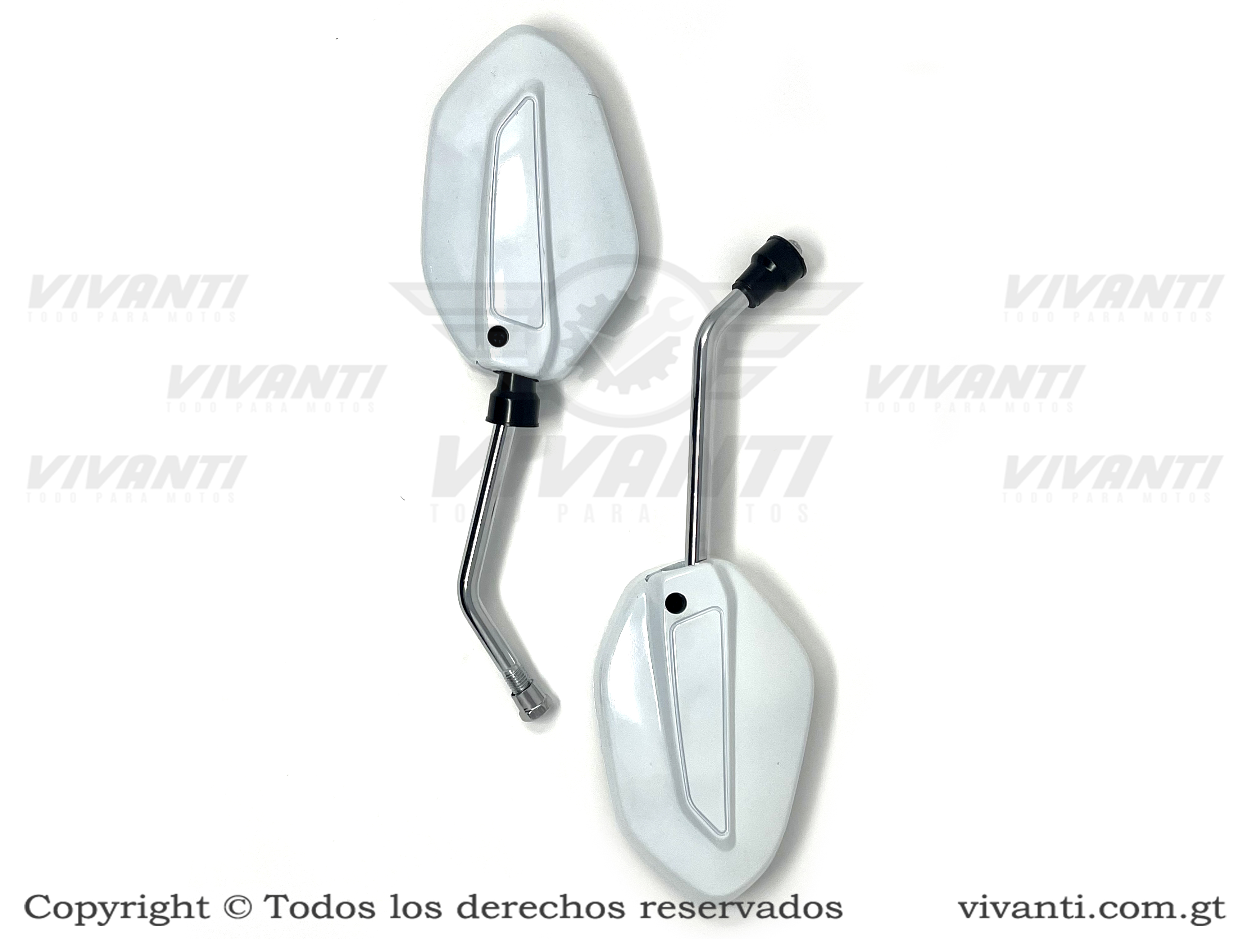 Retrovisores Navi Blanco