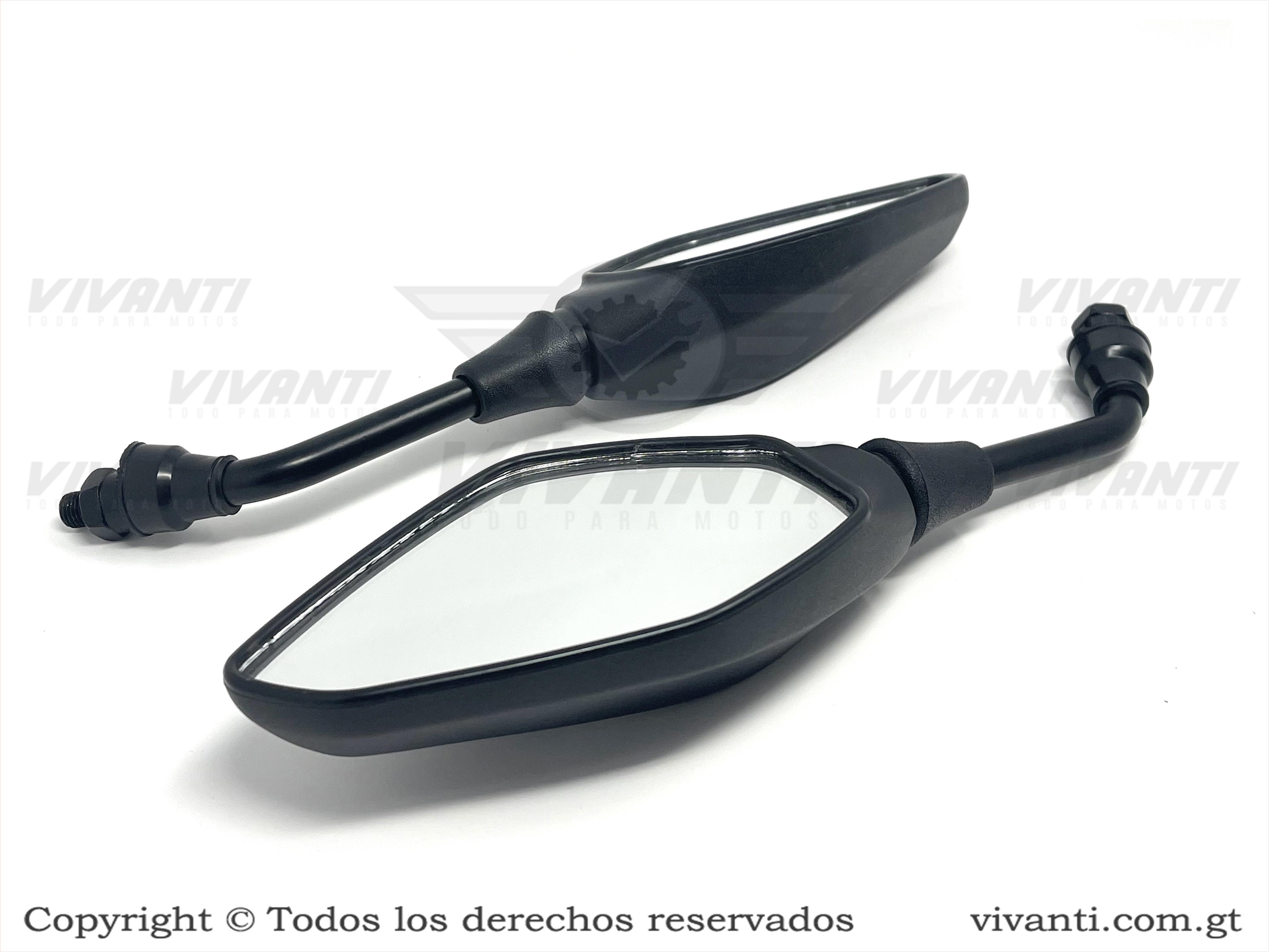 Retrovisores Navi Negro