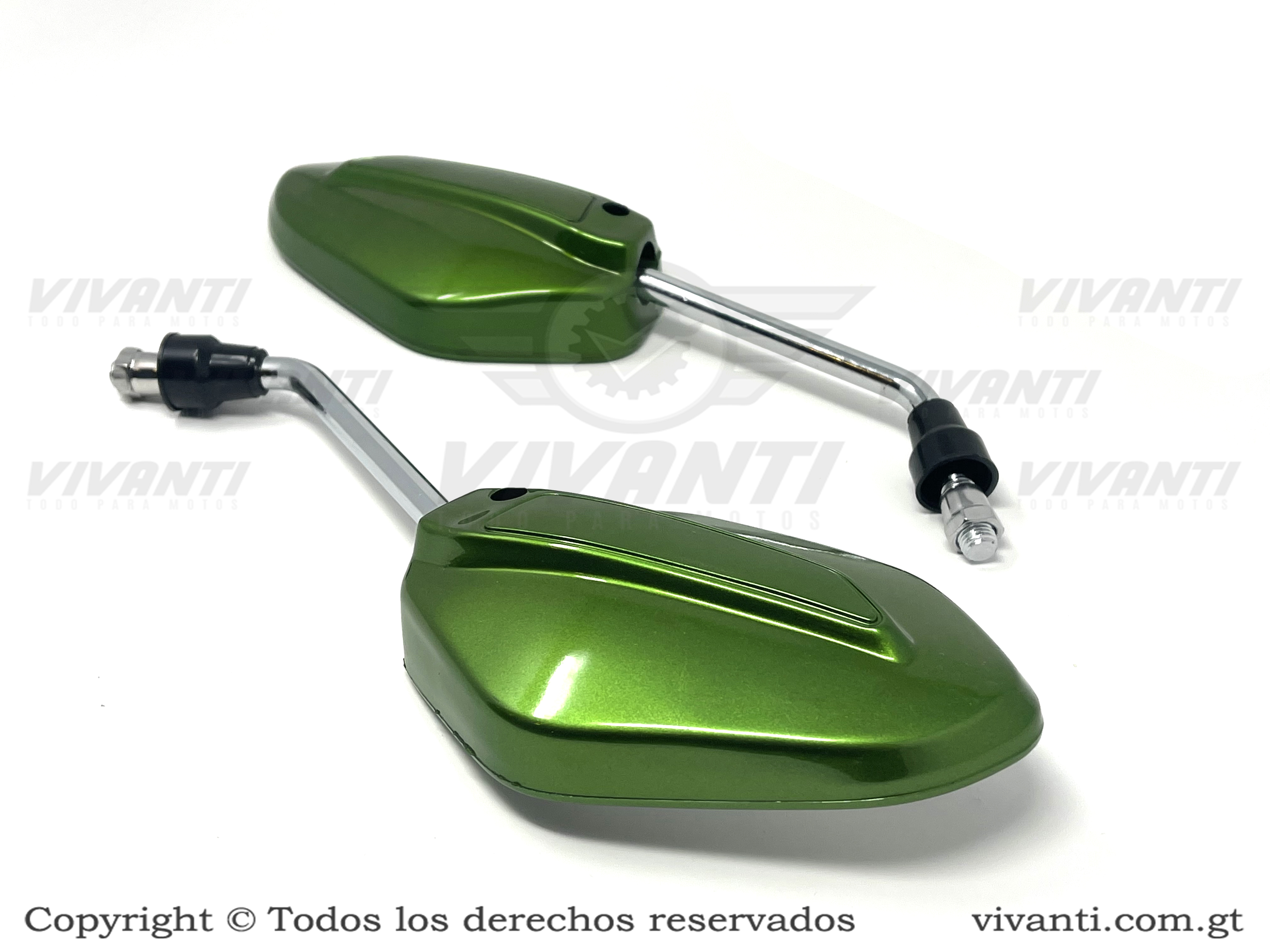 Retrovisores Navi Verde