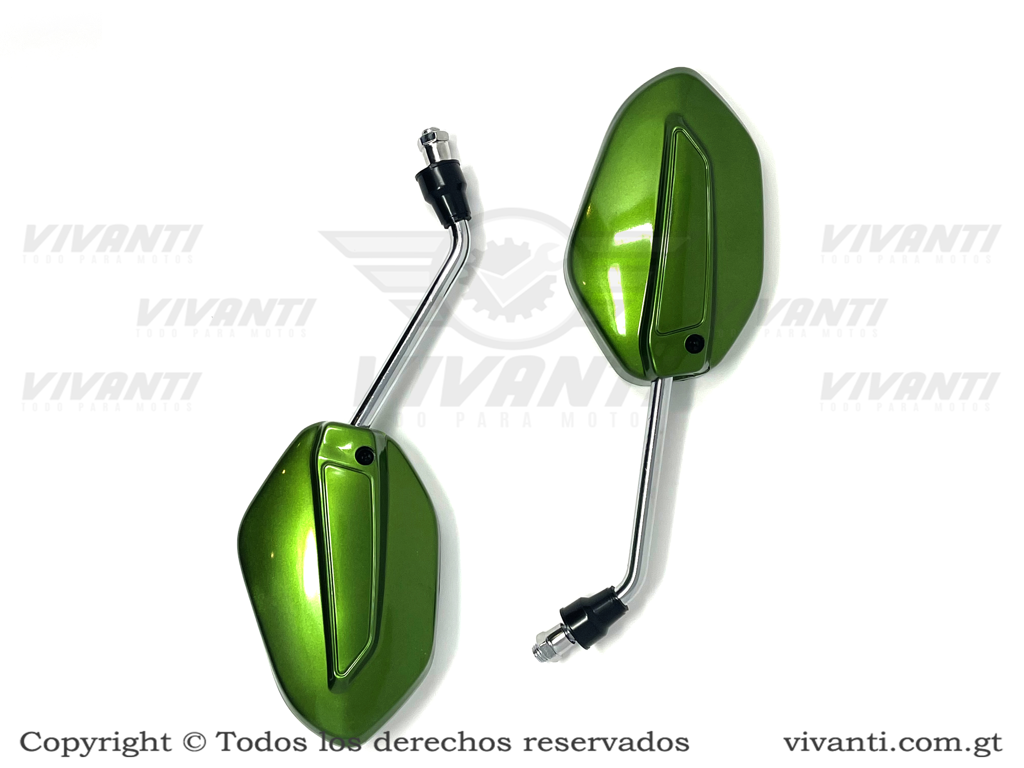 Retrovisores Navi Verde