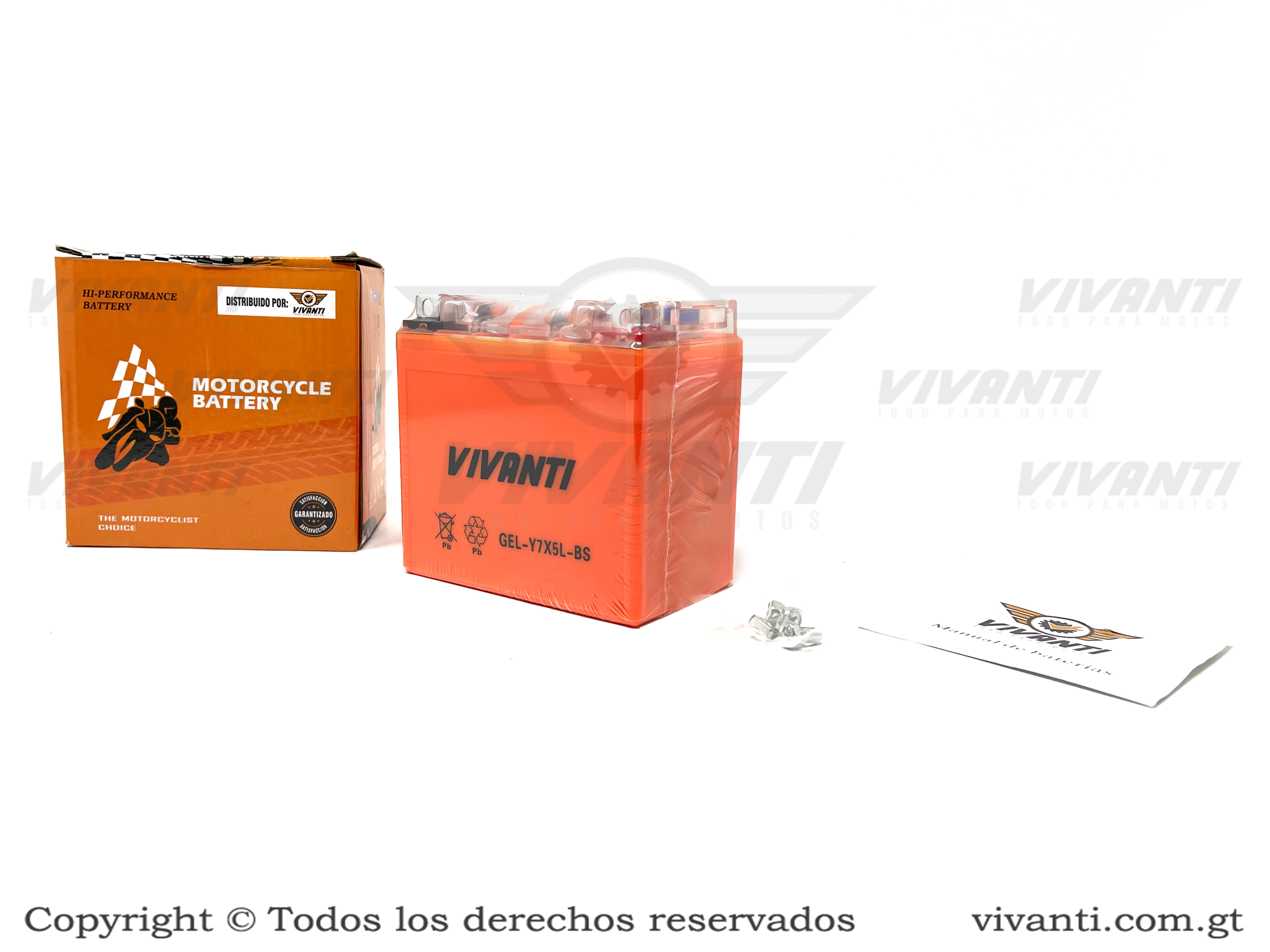 Batería Gel YTX5L-BS, Bross, CRF 230, CRF 150, Biz 125