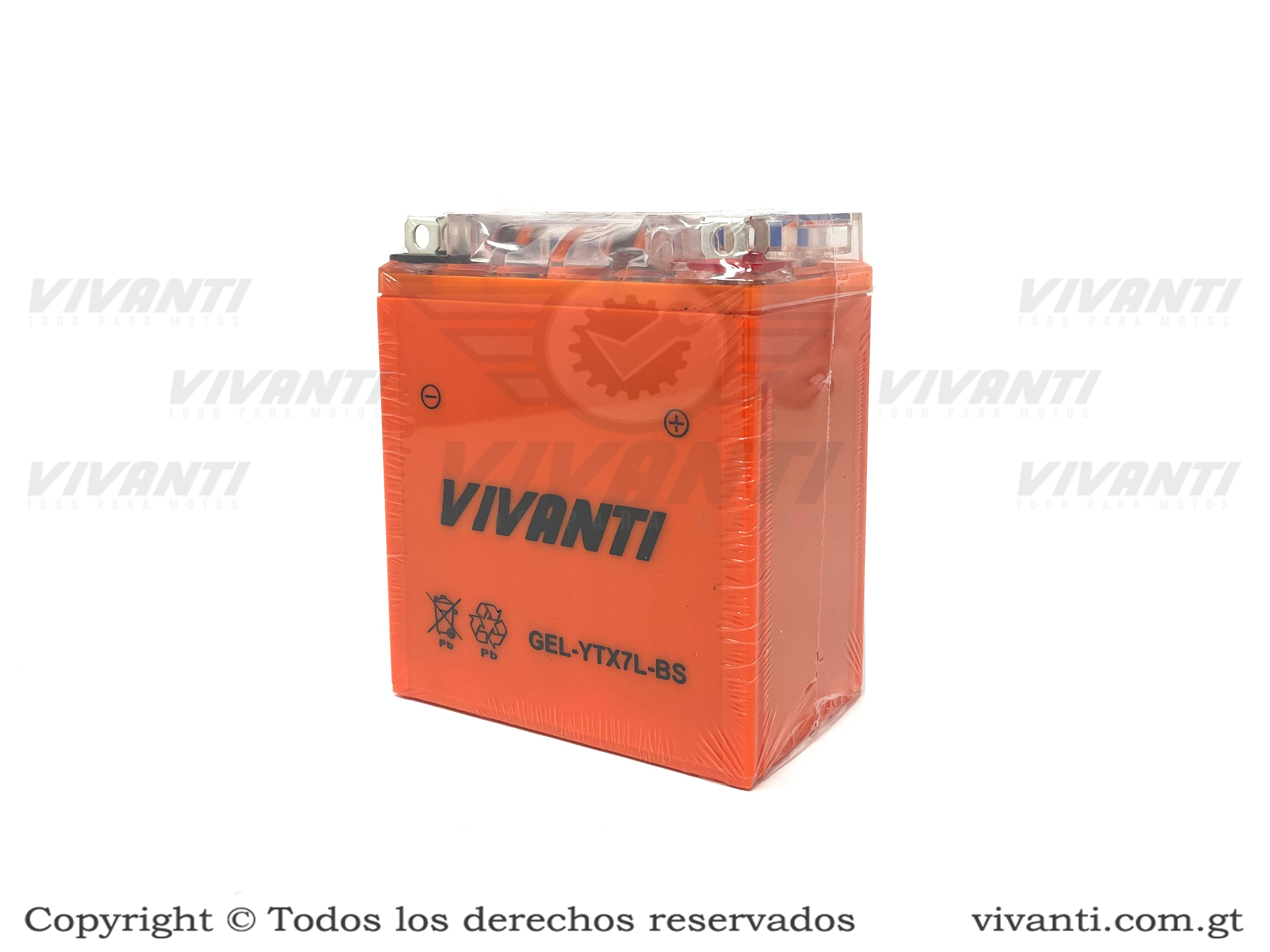 Batería Gel  Ytx7L-Bs, Elite, Tornado, XTZ250  DR200, AT110, FT115, Argenta 110