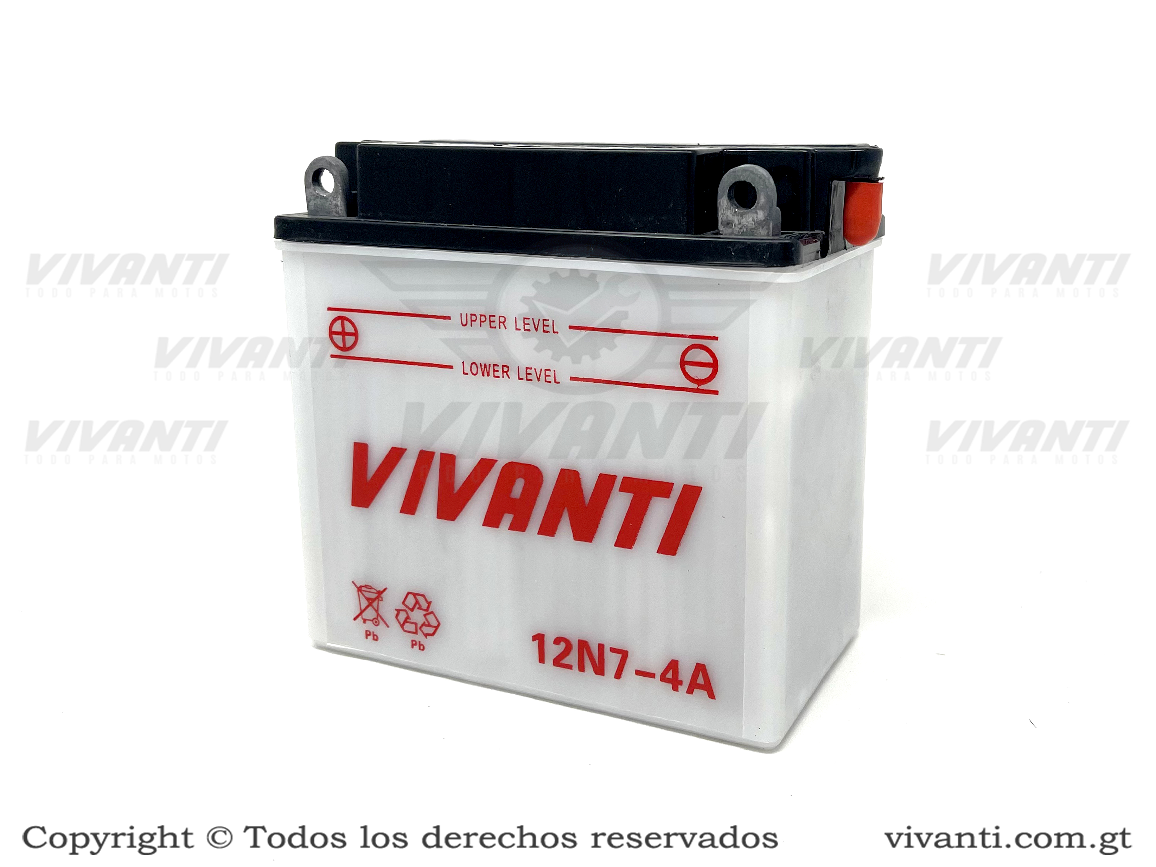 Batería Mantenimiento 12N7-4A, EN 125, GN125, GS125