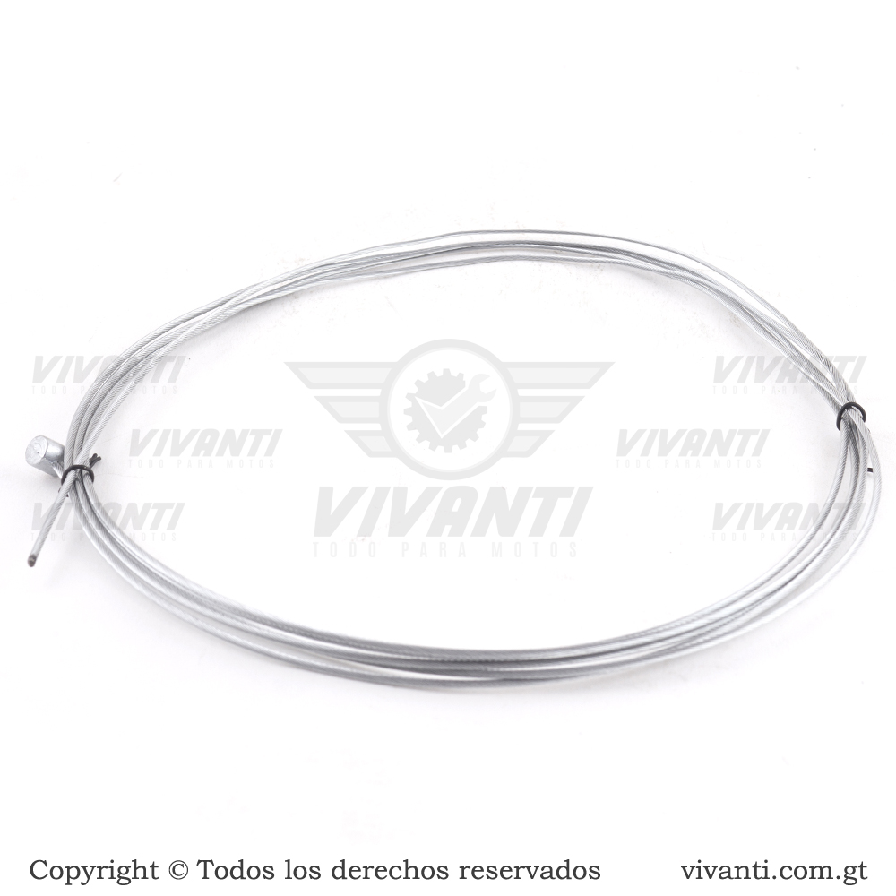 Cable De Clutch Sin Forro Cabeza Pequeña 1.5 mts