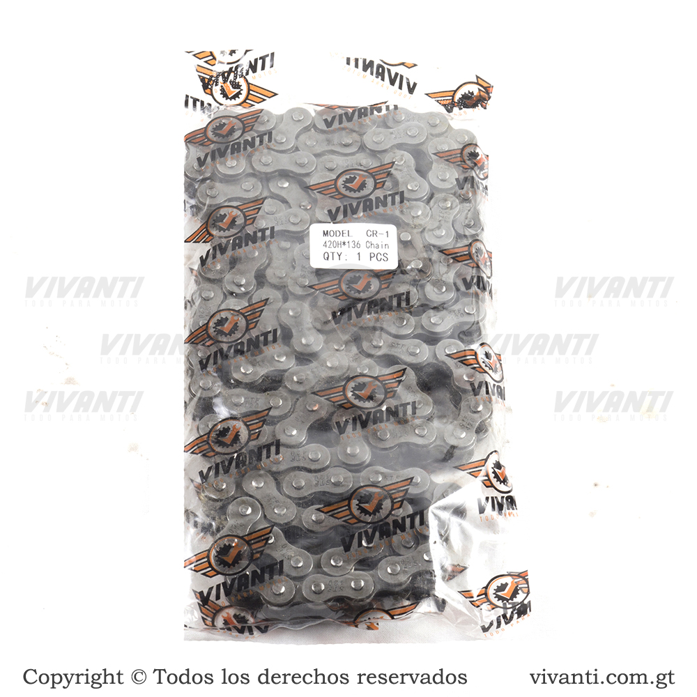 Cadena 420H*136