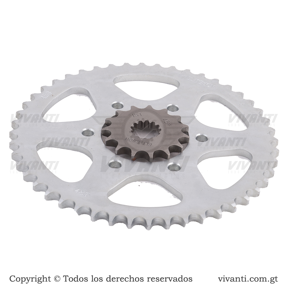 Medio Kit De Sprocket GTX-200 (Sin Cadena