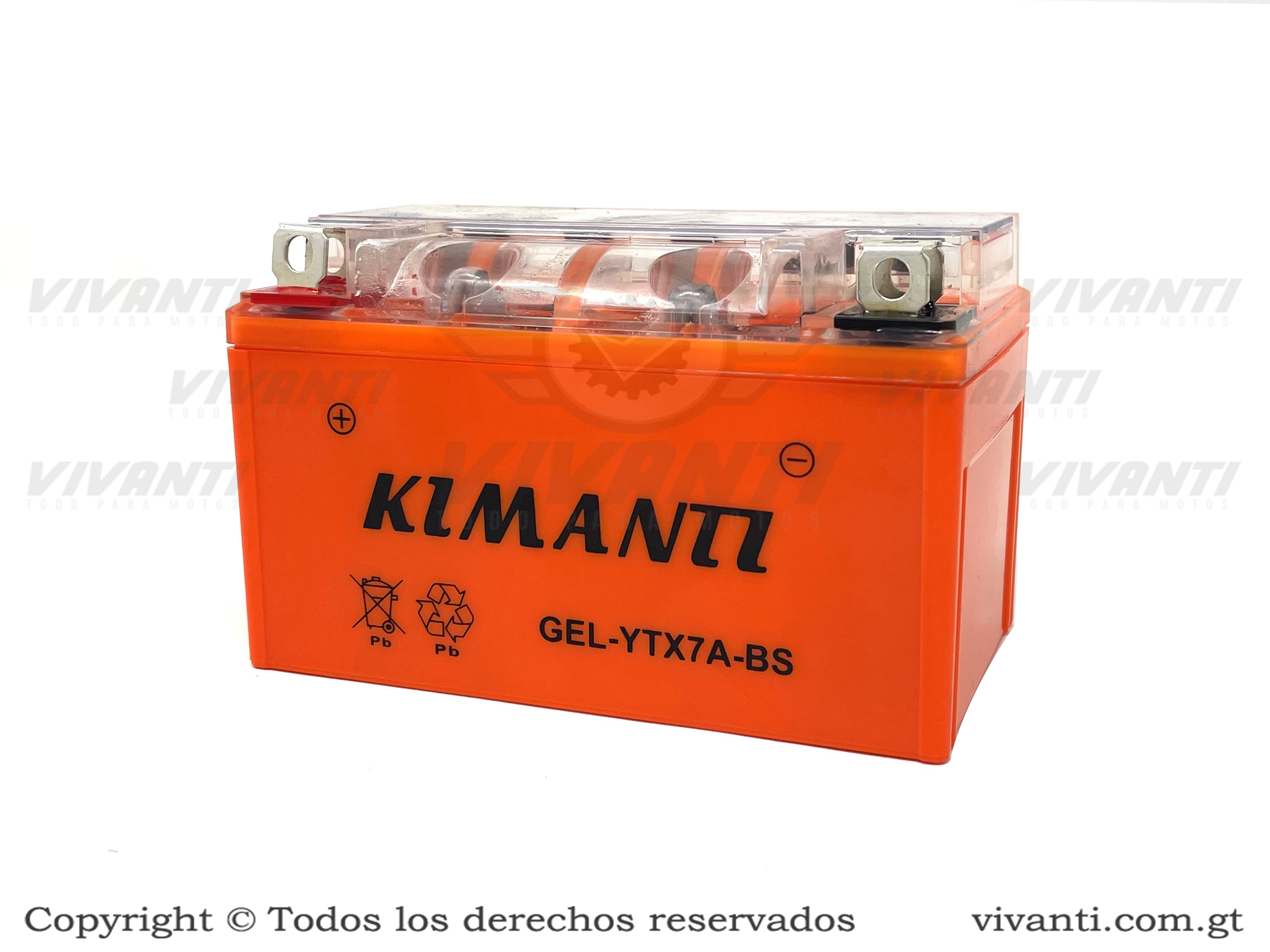 Batería Ytx7A-Bs Gel