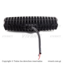 Luz Led 12V-80V/36W Barra 1 Fila 6 Con Base