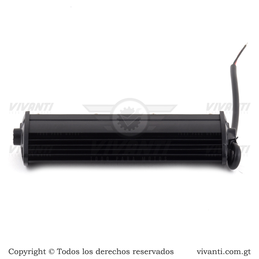 Luz Led 12V-80V/36W Barra 1 Fila De 6