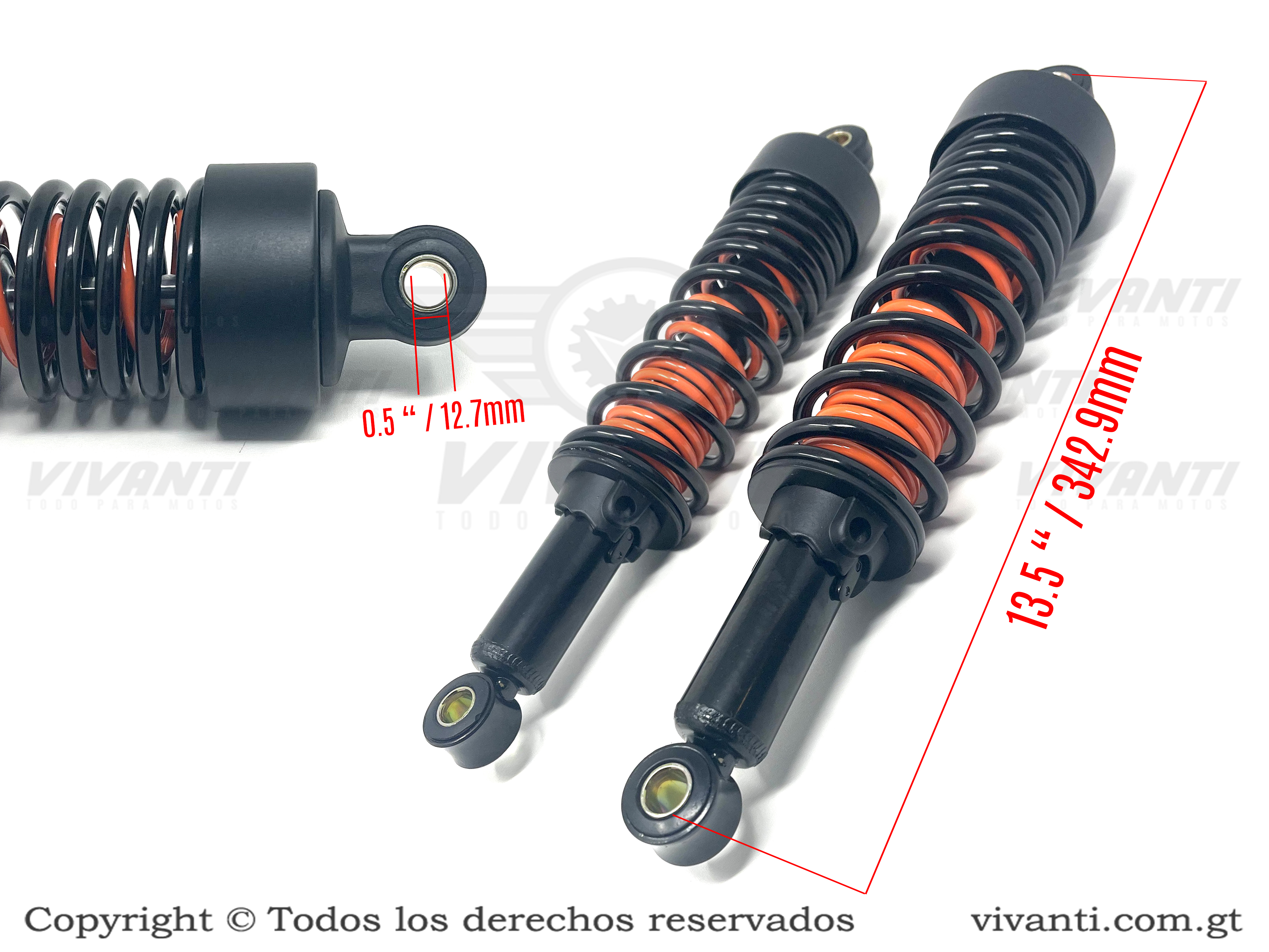 Set De Amortiguador Boxer CT-100