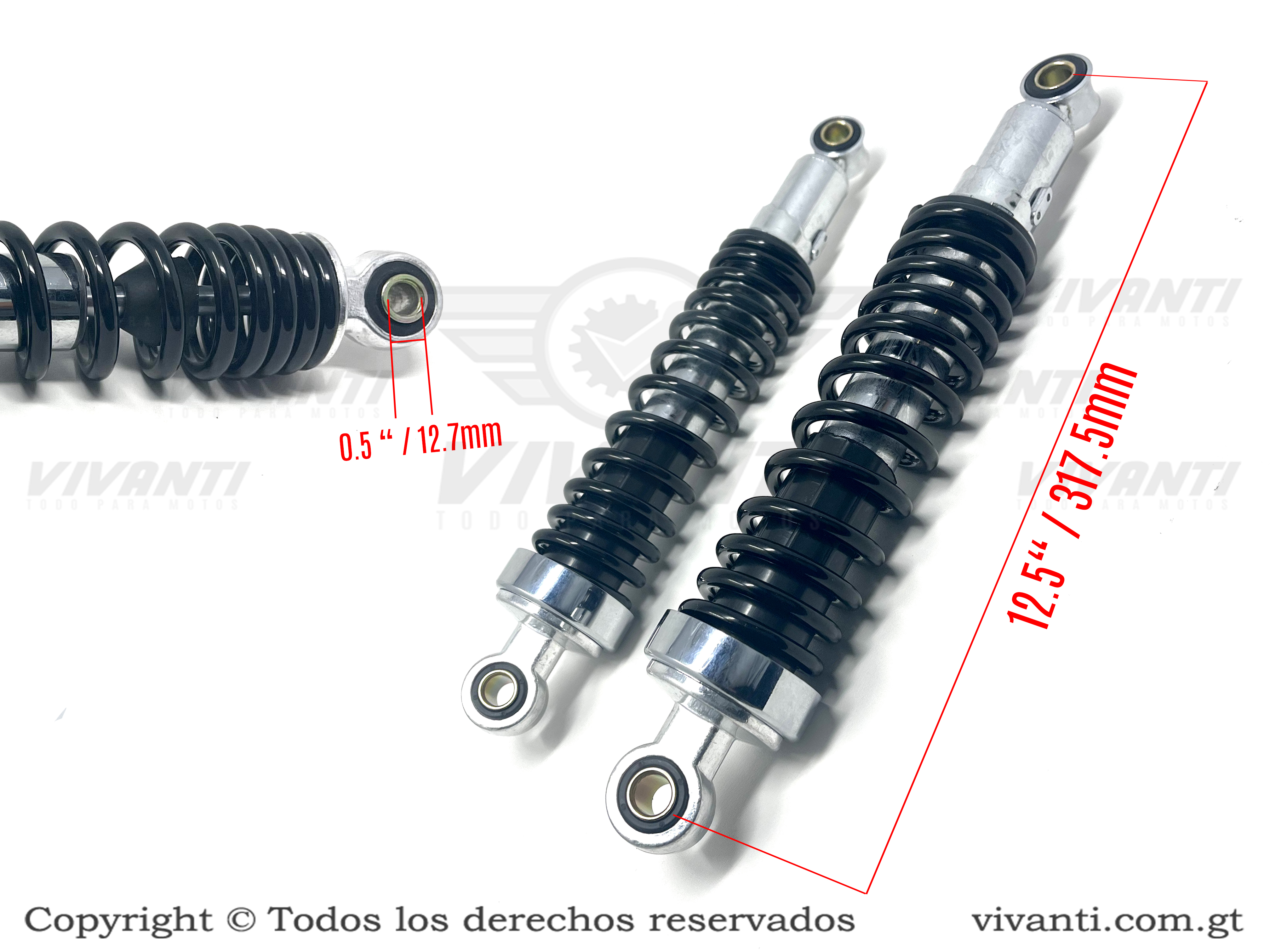 Set De Amortiguador En 125 2A