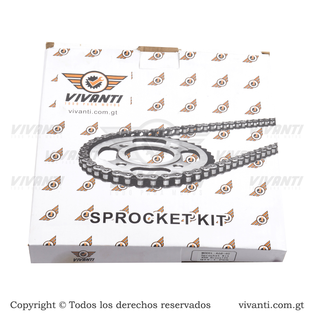 Kit De Sprocket NXR Bross 125