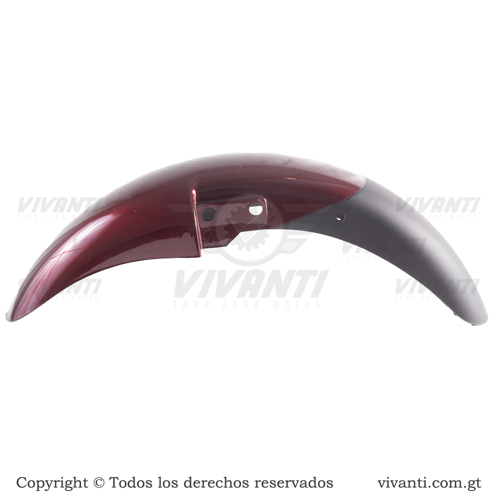 Lodera Delantera Pulsar-180 (Corinto Con Negro)