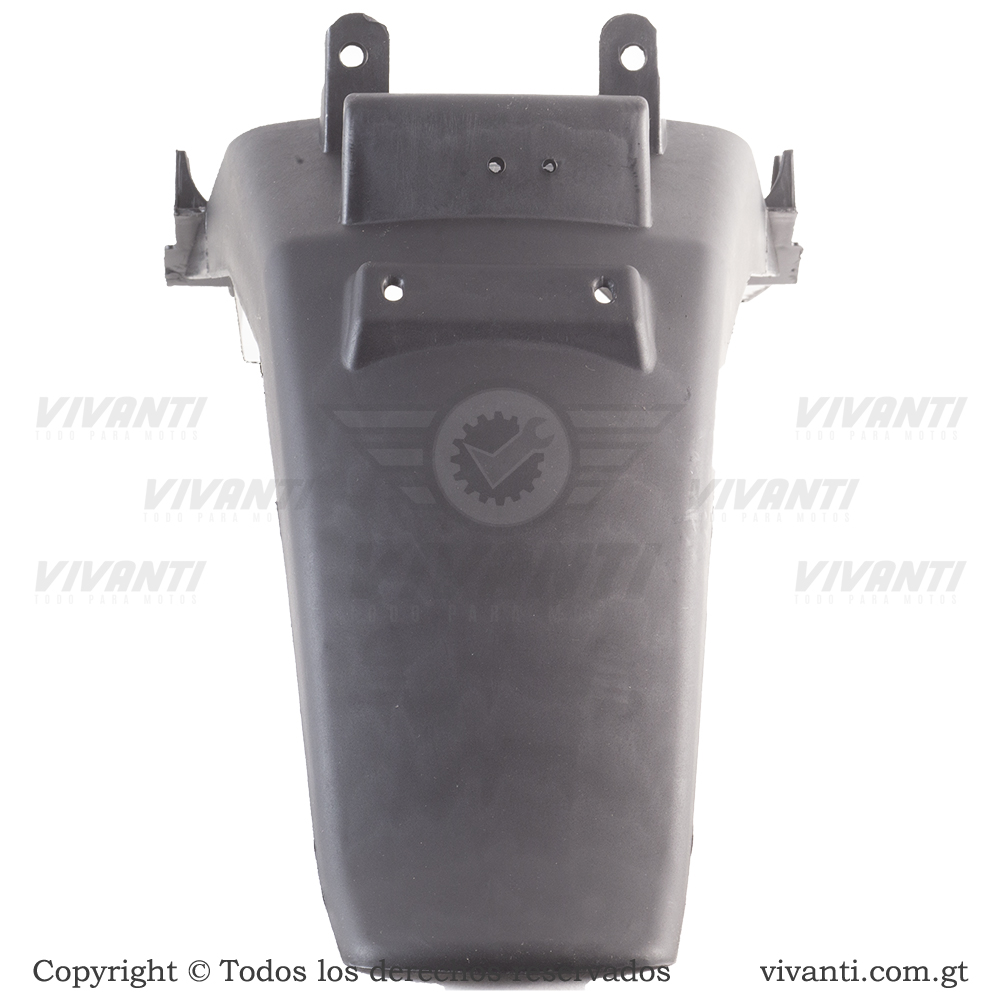 Lodera Trasera Discover-135 (Negra Plástica)