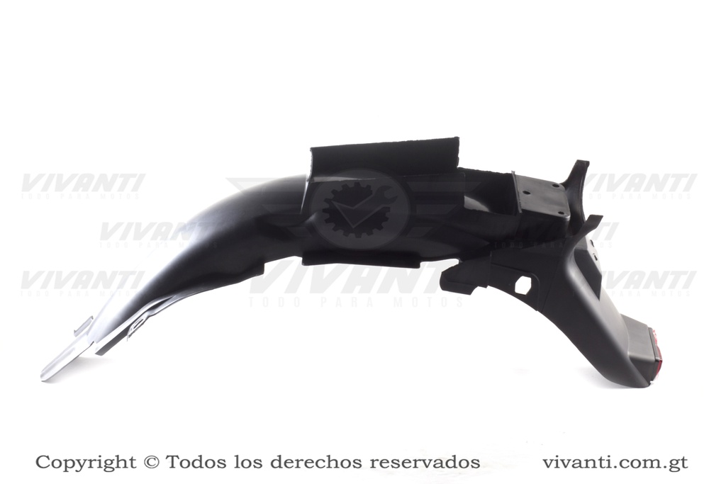 Lodera Trasera En 125 2A (Negra Plástica)