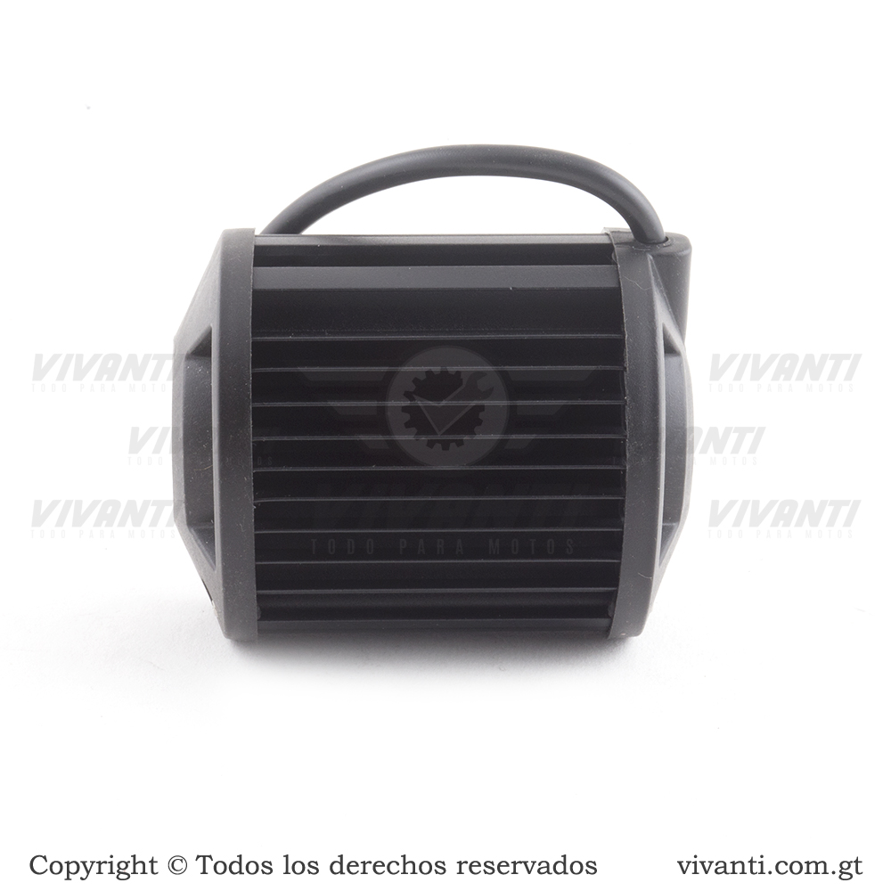 Luz Led 12V-80V/36W Neblinera Cuadrada de 6 Led