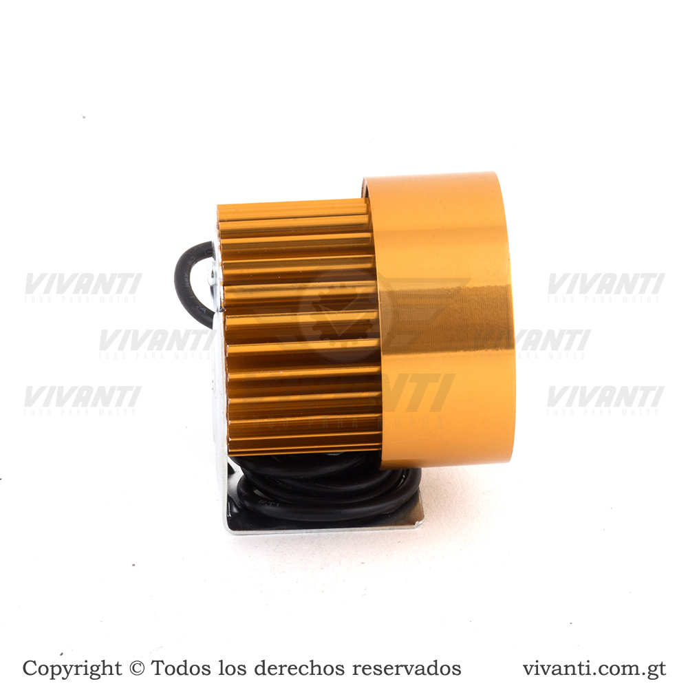 Luz Led 12V-80V/36W Neblinera Redonda 6 Led