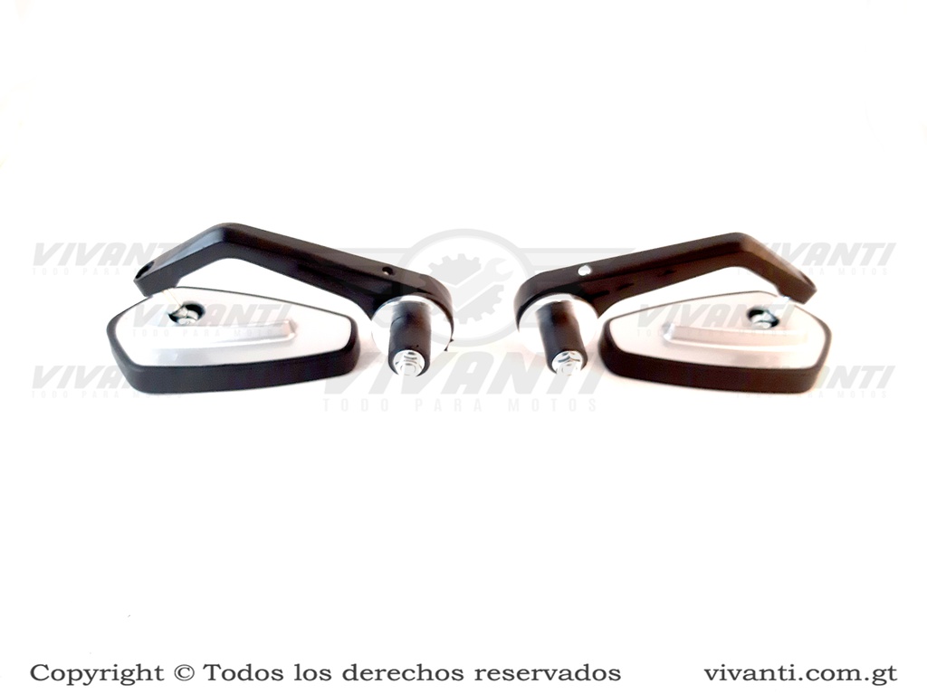 Espejo Universal  Cromado (Para Tope)