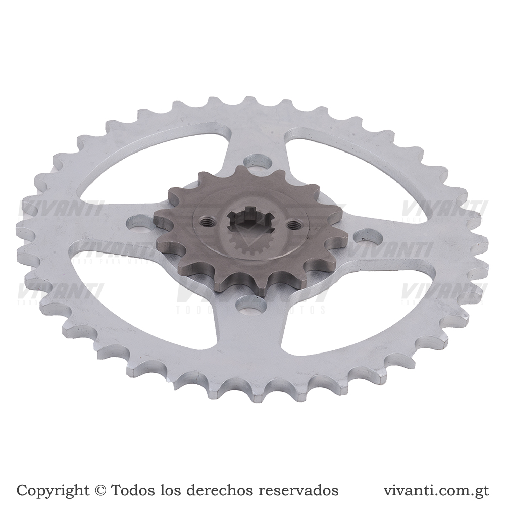 Kit De Sprocket Pulsar-220 (Sin Cadena)