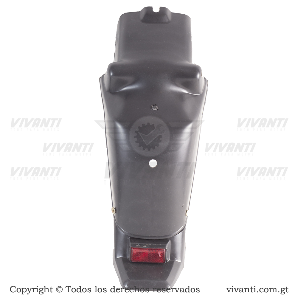 Lodera Trasera CGL 125 (Negra Plástica)