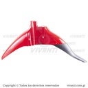 Lodera Delantera C-110 (Rojo Con Negro)