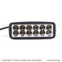 Luz Led 12V-80V/36W Barra Doble Led De 12