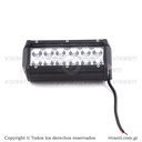 Luz Led 12V-80V/36W Barra Doble Led De 12