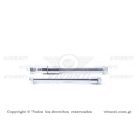 Eje Rueda Delantera Y Trasera Con Bushing EN