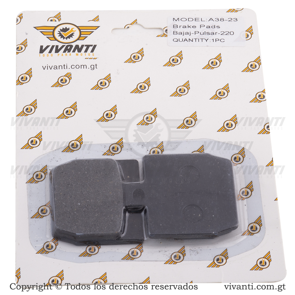 Pastilla Trasera Pulsar 220F