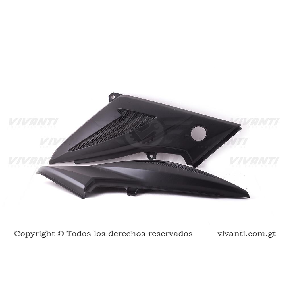 Tapaderas Laterales Pulsar 200 Ns (Negras)