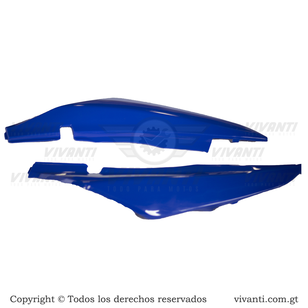 Tapadera Lateral Traseras  Nxr Bross 125 (Azul)