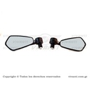 Retrovisores  Universal Negro (Para Tope)