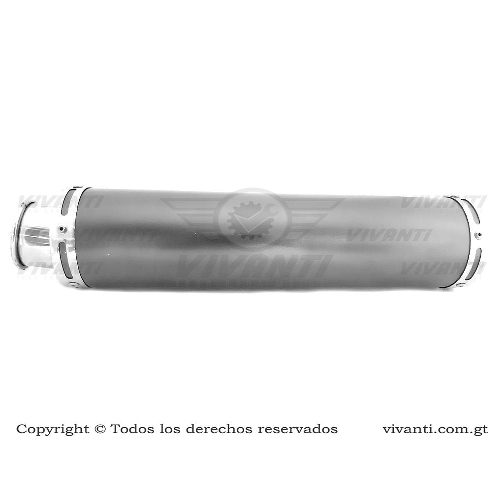 Escape Tronador Largo Cromado