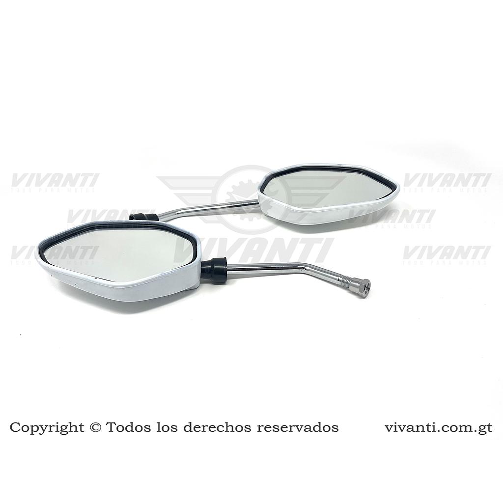 Retrovisores Navi Blanco
