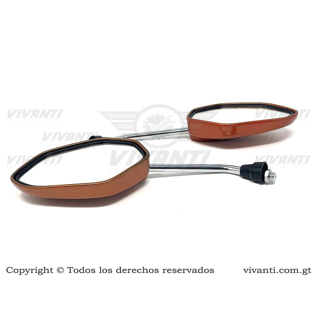 Retrovisores Navi Anaranjado