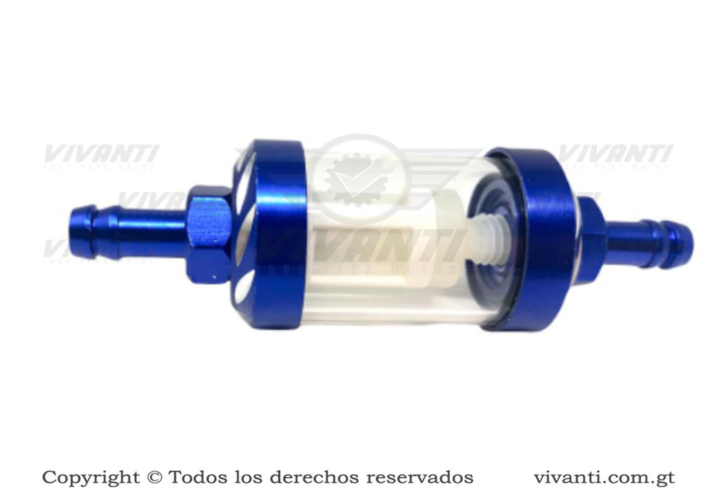 Filtro de combustible universal CNC