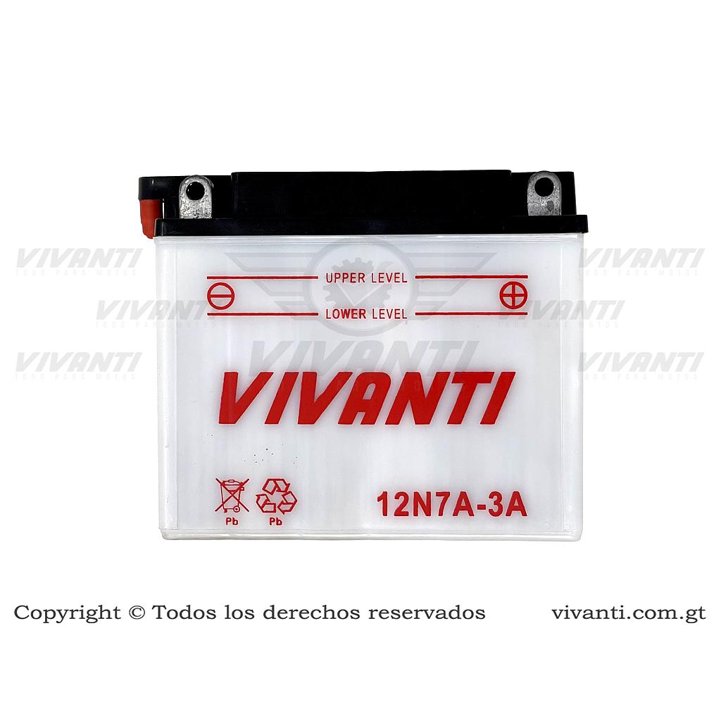 [193137] Batería Mantenimiento 12N7A-3A, Storm125, CGL 125, FT180, FT200, DM150, DM200