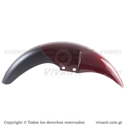 [193504] Lodera Delantera Boxer Ct-100 (Rojo con Negro)