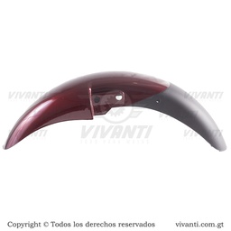 [193494] Lodera Delantera Pulsar-180 (Corinto Con Negro)