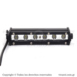 [193506] Luz Led 12V-80V/36W Barra 1 Fila De 6