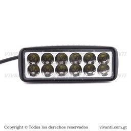 [193024] Luz Led 12V-80V/36W Barra Doble Led De 12